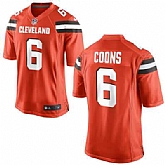 Nike Men & Women & Youth Browns #6 Coons Orange Team Color Game Jersey,baseball caps,new era cap wholesale,wholesale hats